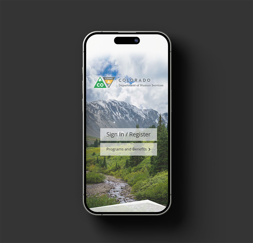 CDHS Home Screen